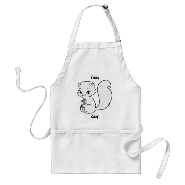 Cutie Cat Apron Förkläde (Framsidan)