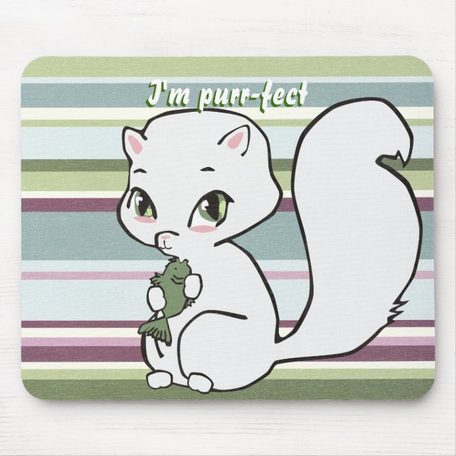 Cutie Cat Mousepad Musmatta (Framsidan)