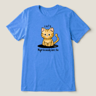 Cutie Cat Tabby T Shirt