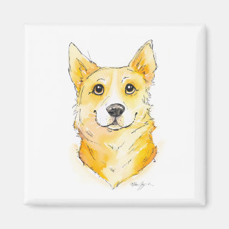 Cutie Corgi Magnet