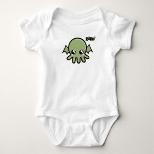 Cutie Cthulhu Baby-kroppsdräkt / romper T-shirt