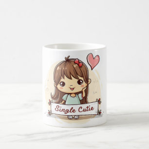 Cutie Cute Girl Kaffemugg