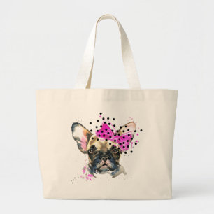 Cutie French Bull Dog Jumbo Tygkasse