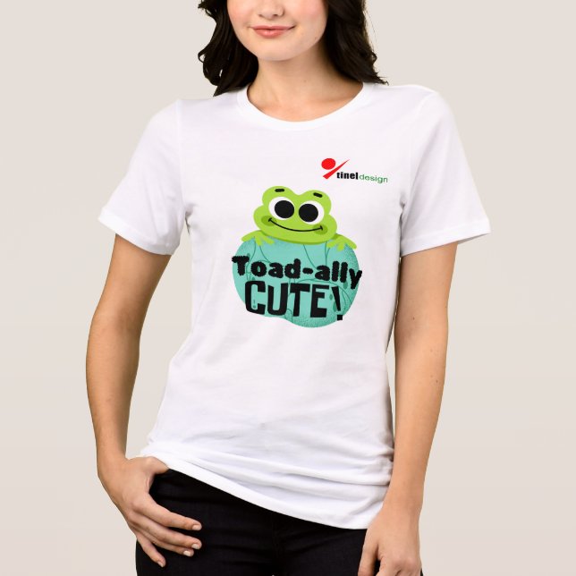 Cutie Frog T Shirt (Framsida)