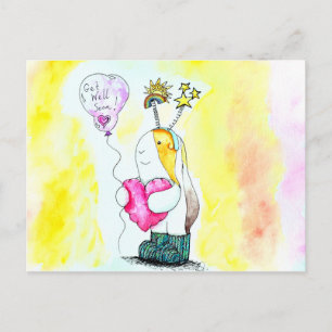 Cutie Guinea Gris kommer snart att få en bild Vykort