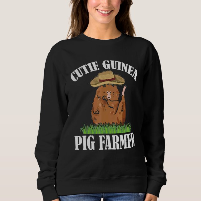 Cutie Guinea Pig Farmer Pig Owner Animals Cavy Pet T Shirt (Framsida)