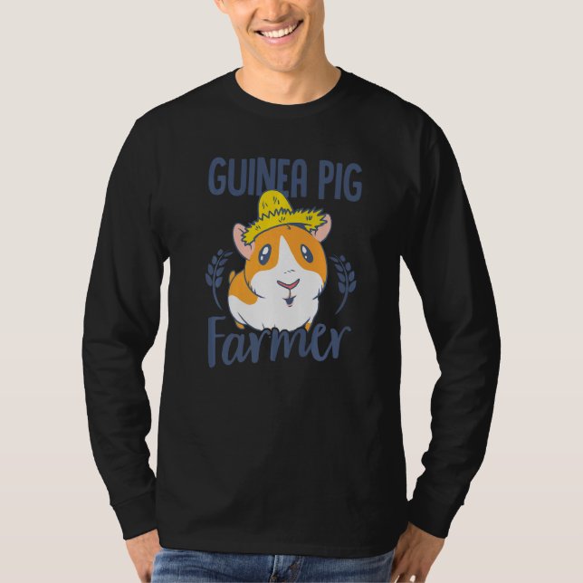 Cutie Guinea Pig Farmer Pig Owner Animals Cavy Pet T Shirt (Framsida)