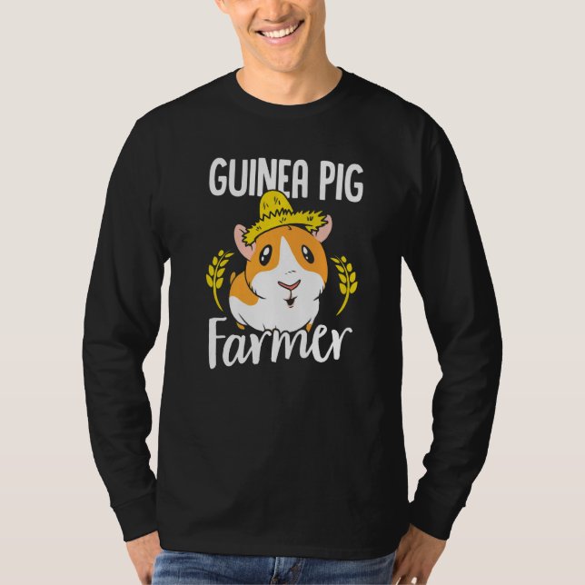 Cutie Guinea Pig Farmer Pig Owner Animals Cavy Pet T Shirt (Framsida)