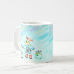 Cutie Guineas Ge julklapp i Gris Kaffemugg