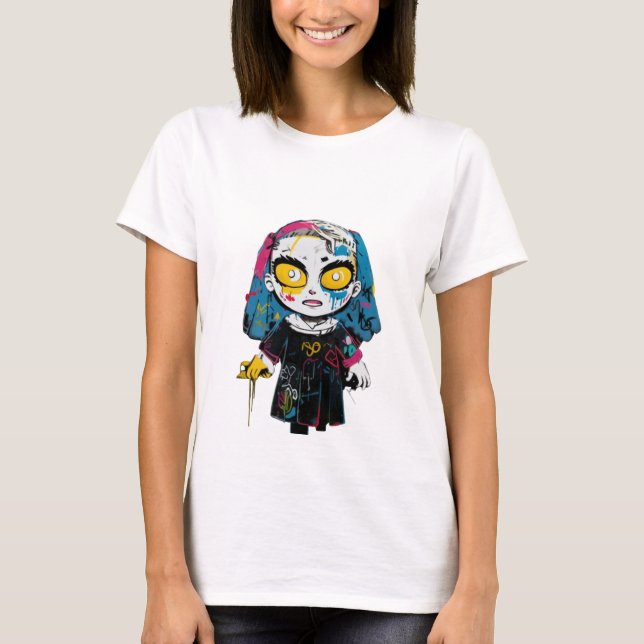 Cutie Horror T Shirt (Framsida)