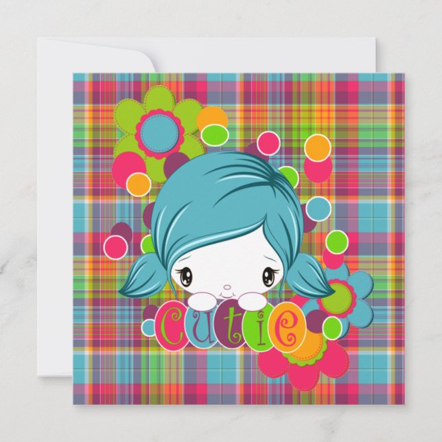 Cutie Inbjudningar (Framsida)