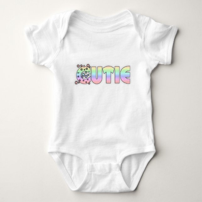 Cutie Infant Creeper T Shirt (Framsida)