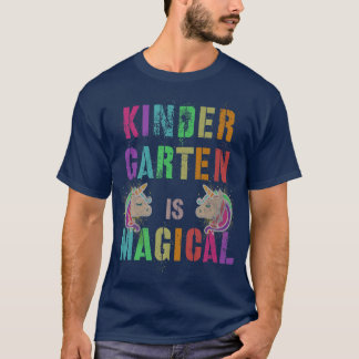 Cutie KINDERGARTEN ÄR MAGICAL Kinder Jag är Unicor T Shirt