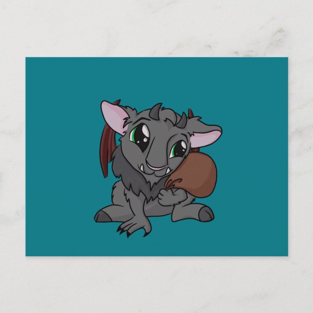 Cutie Krampus! Vykort (Framsida)