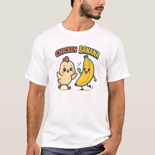 CUTIE KYCKLING BANAN! T SHIRT (Framsida)