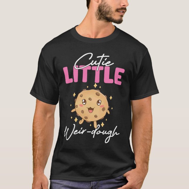 Cutie Little Cookie Baker Thin Mints T Shirt (Framsida)