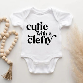 Cutie med en ren Baby Bodykostym Shirt T
