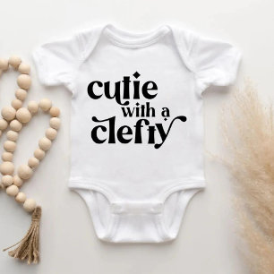 Cutie med en ren Baby Bodykostym Shirt T