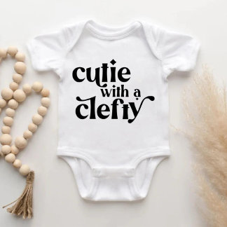 Cutie med en ren Baby Bodykostym Shirt T Shirt