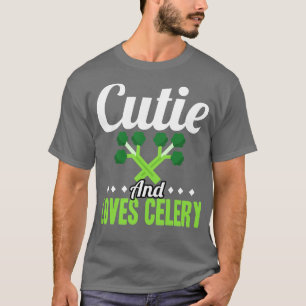 Cutie- och Kärlek-selleri T Shirt