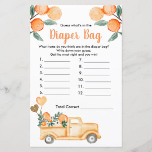 Cutie Orange Citrus gissar vad som finns i tidning