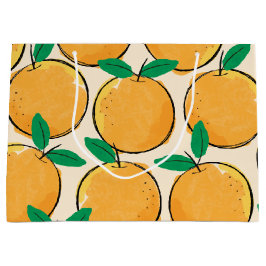 Cutie Orange Mönster Gift Bag