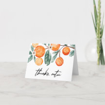 Cutie Orange - tackkort