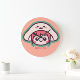 Cutie Paj Anime Stor Klocka