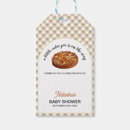 Cutie Paj Apple Paj Thanksgiving Baby Shower Presentetikett