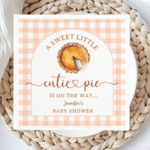 Cutie Paj Baby Shower Gender Neutral Pappersservet