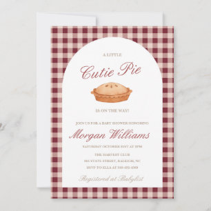 Cutie Paj Baby Shower-inbjudan Inbjudningar