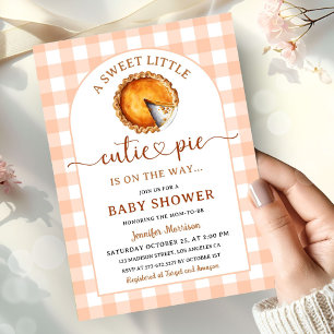 Cutie Paj Baby Shower Inbjudningar