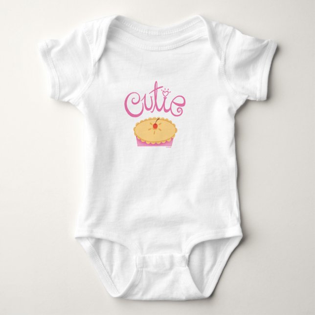 Cutie Paj Baby T Shirt (Framsida)