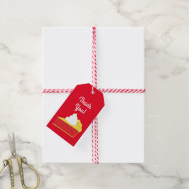 Cutie Paj Cherry 1st Birthday Party Theme Presentetikett