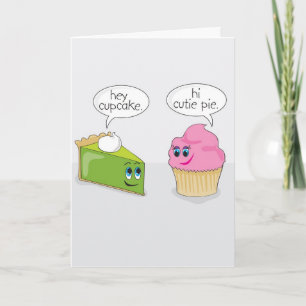 Cutie Paj / Cupkaka Valentindagskort Helgkort