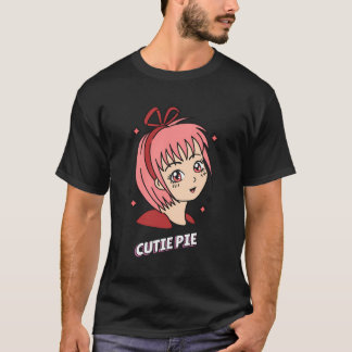 Cutie Paj Cute Cute Funny Anime Girl-design finns T Shirt