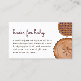 Cutie Paj Diaper Bokar för Baby-inmatningskort Visitkort