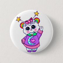 Cutie Paj Kawaii Button