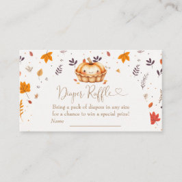 Cutie Paj Kön Neutral Diaper Raffle Tilläggskort