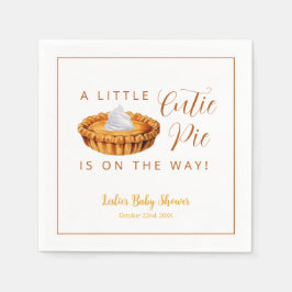 Cutie Paj Pumpkin Baby Shower Napkins Pappersservett