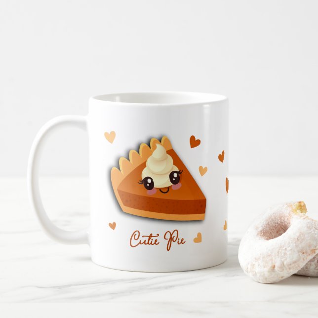Cutie Paj Pumpkin Slice Kaffemugg (Med munk)