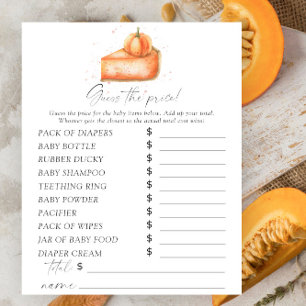 Cutie paj Pumpkins - Gissa prist spel