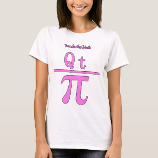 Cutie paj QT Pi T-shirt