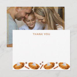Cutie Paj Thanksgiving Baby Shower Tack Kort