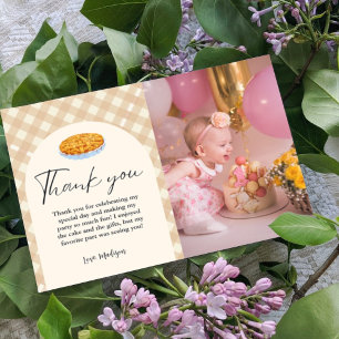 Cutie Paj Thanksgiving Birthday Tack you Card Meddelande