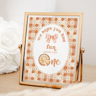 Cutie Paj Vi hoppas att du hade Roligt Favors Poster
