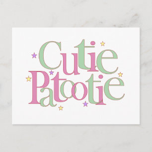Cutie Patootie Vykort