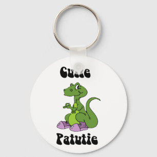 Cutie Patutie Dino Nyckelring