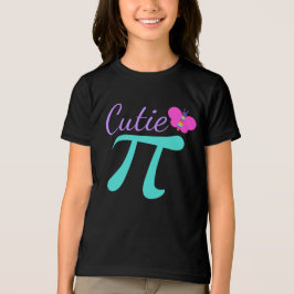Cutie Pi Cute Math Pun Girl's T Shirt