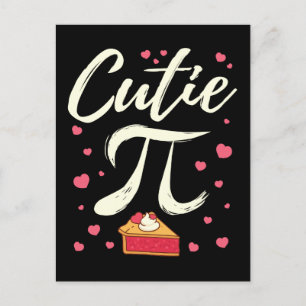 Cutie Pi Cute Valentine Day Paj Vykort